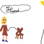 enfant et chiot